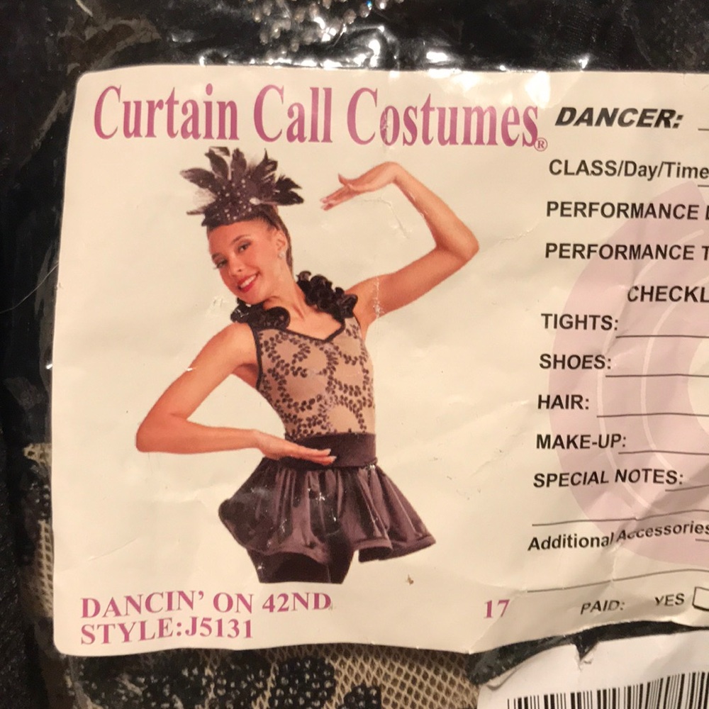 Dance costume